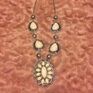 Squash blossom necklace